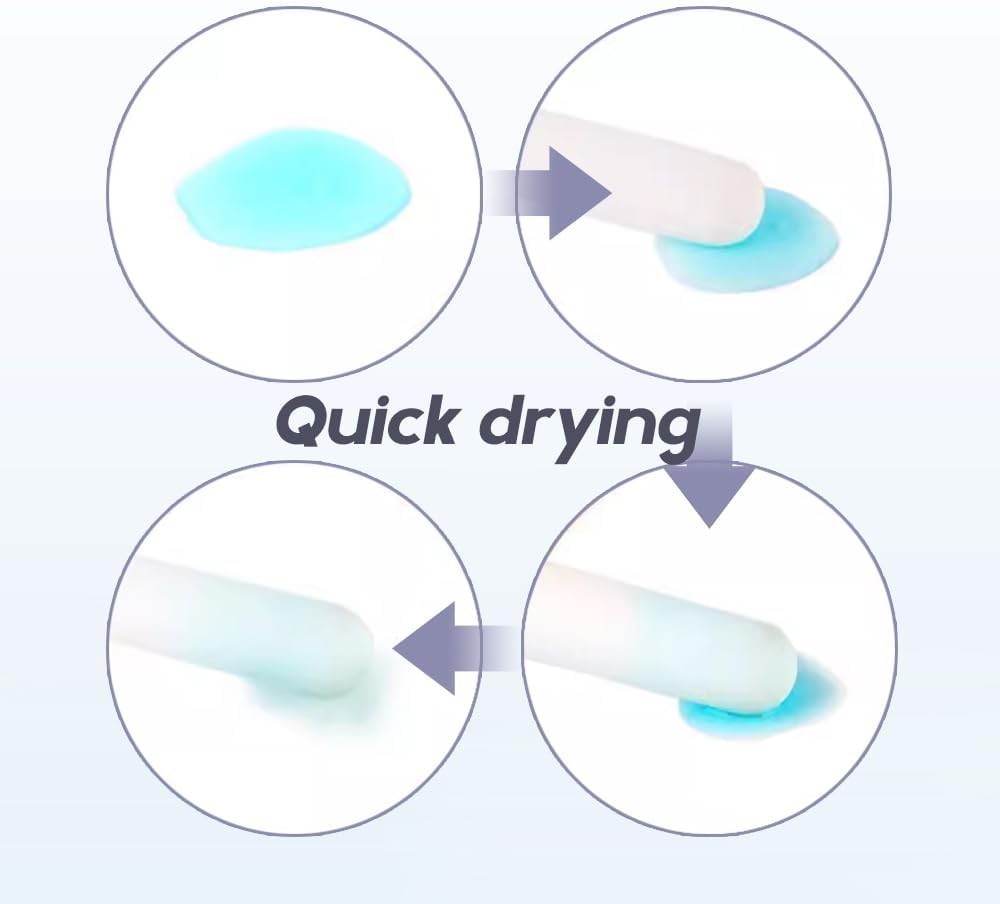 Reusable Absorbent Drying Sticks for Silicone and TPE Toys - 8 Pack