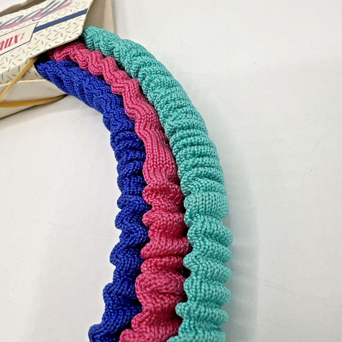 Goody Headband Bandeaux 3 Pack Pink Blue Teal Vintage 1990s