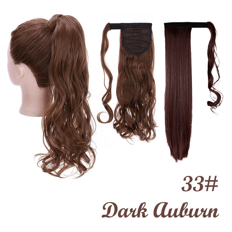 Ponytail Wrap Around Hair Extensions - Clip-In & Thick Styling
