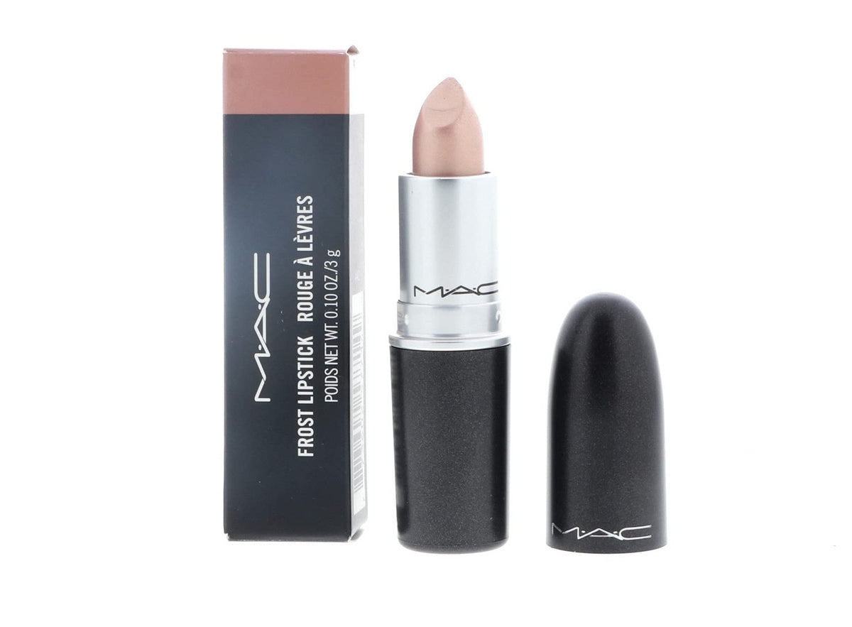Mac Frost Metallic Beige Lipstick Gel Sheer Lip Color 0.11 oz