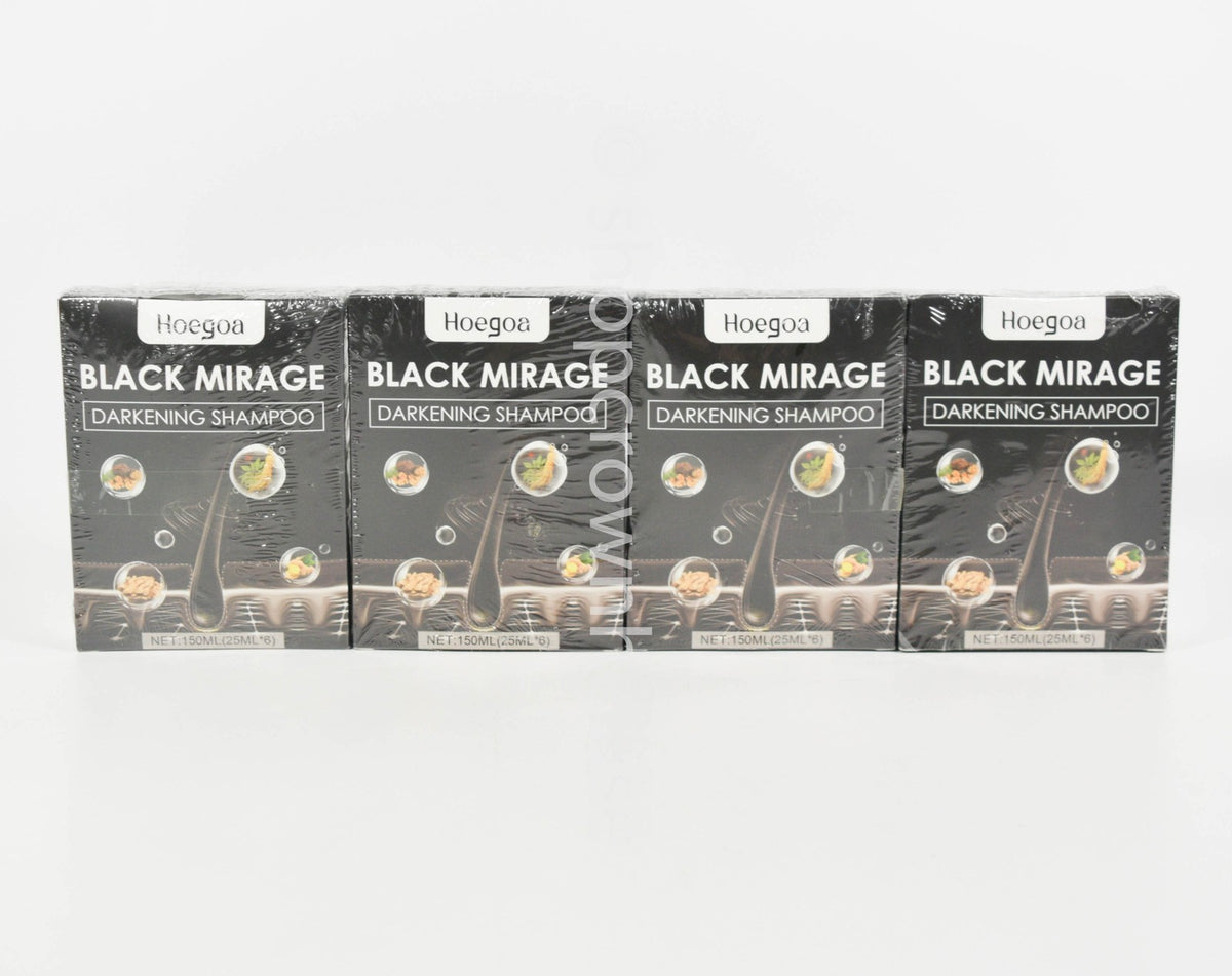 Black Mirage Darkening Shampoo 4-Pack 150ML