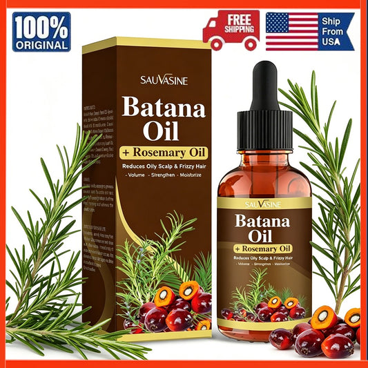 Batana Rosemary Hair Oil - Nourishing Scalp Treatment 30ml