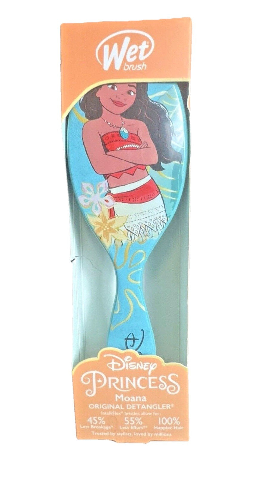 Wet Brush Original Detangler Hair Brush Moana Limited Edition Disney