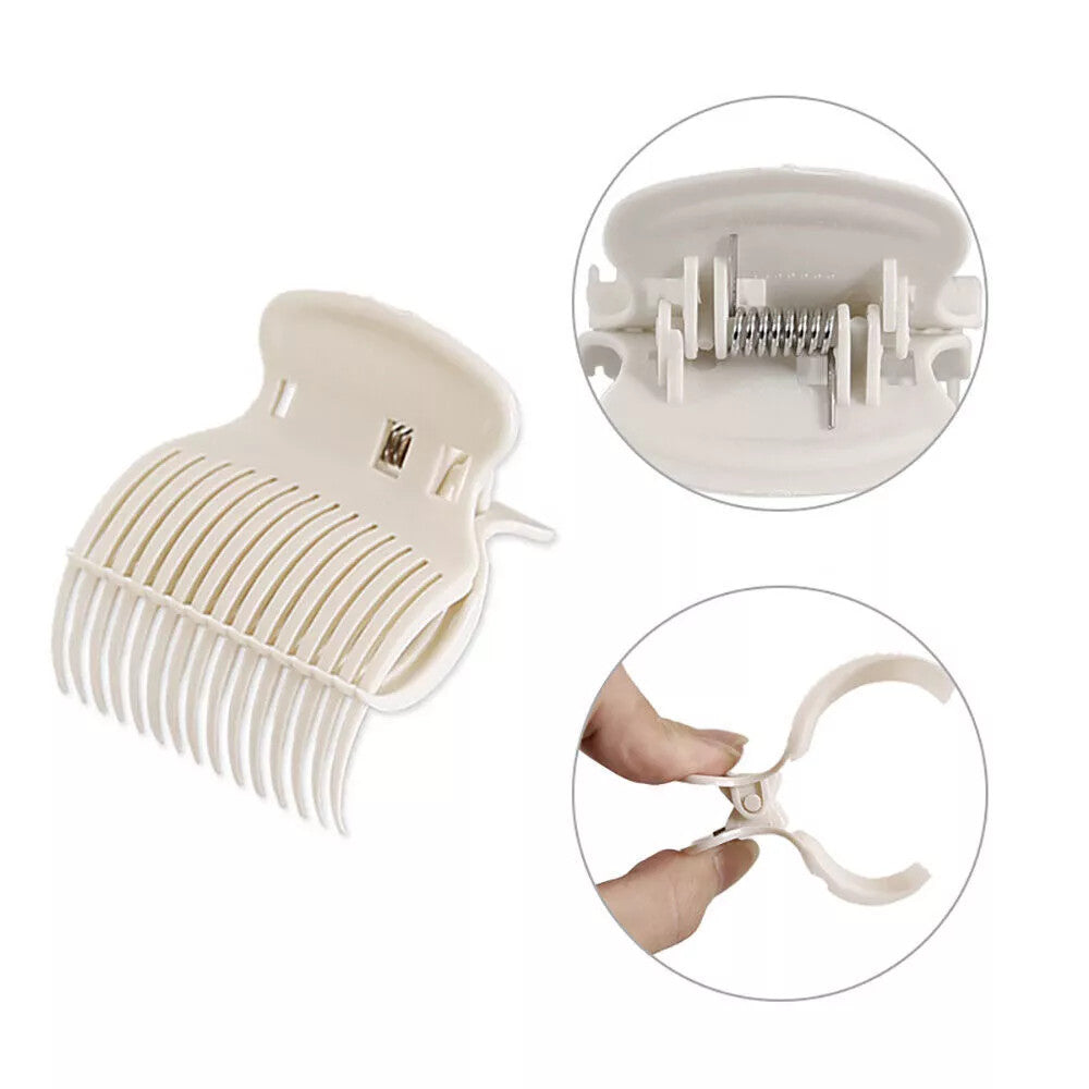 Hot Roller Clips Hair Curler Claw Clips Replacement Set for Women