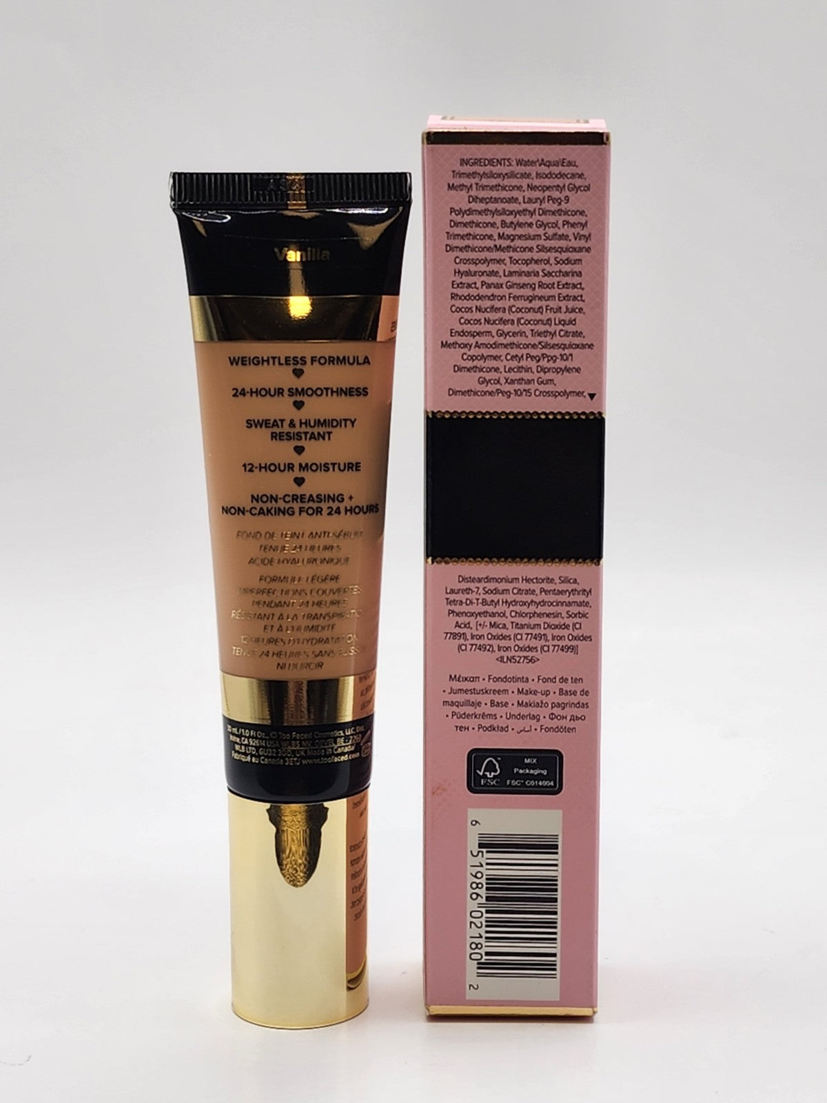 Too Faced Born This Way Soft Matte Oil Control Foundation - Vanilla