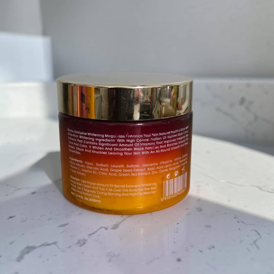 Bismid Exclusive Body Cream - Whitens, Softens & Nourishes