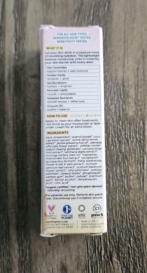 Earth Harbor Treasure Barrier Boost Glazing Milk 0.33 fl oz - 2 Pack