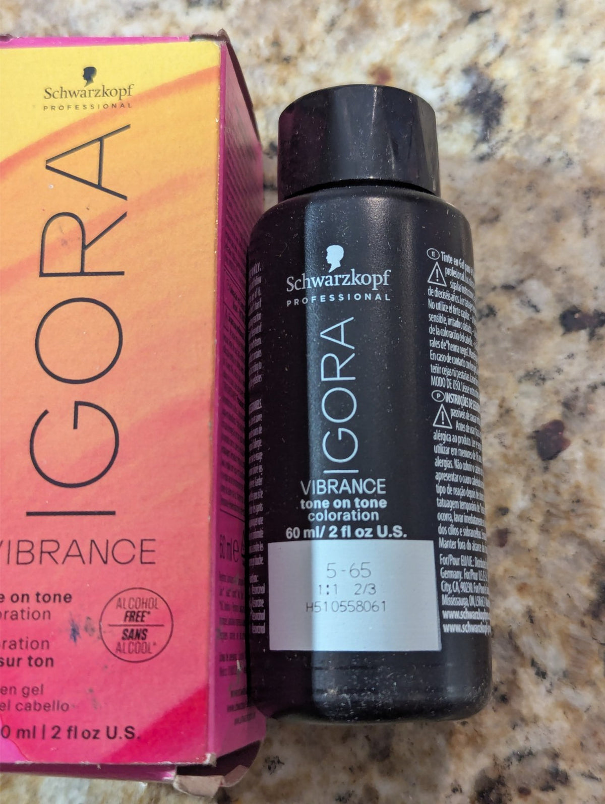 Igora Vibrance Hair Color 5-65 Light Brown Chocolate Gold 2 oz