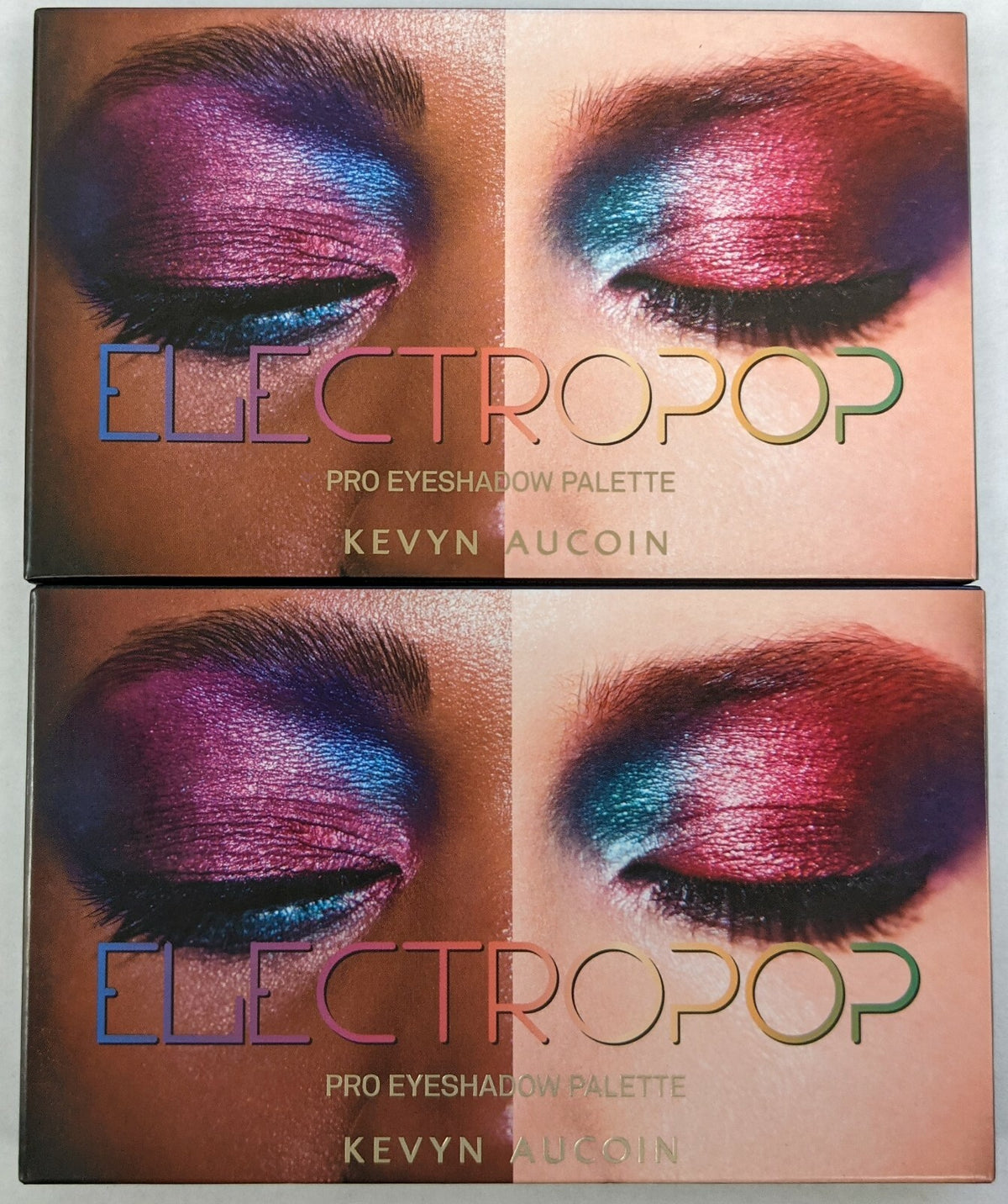 Kevyn Aucoin Electropop Pro Eyeshadow Palette 2 Pack - Vibrant Color Set