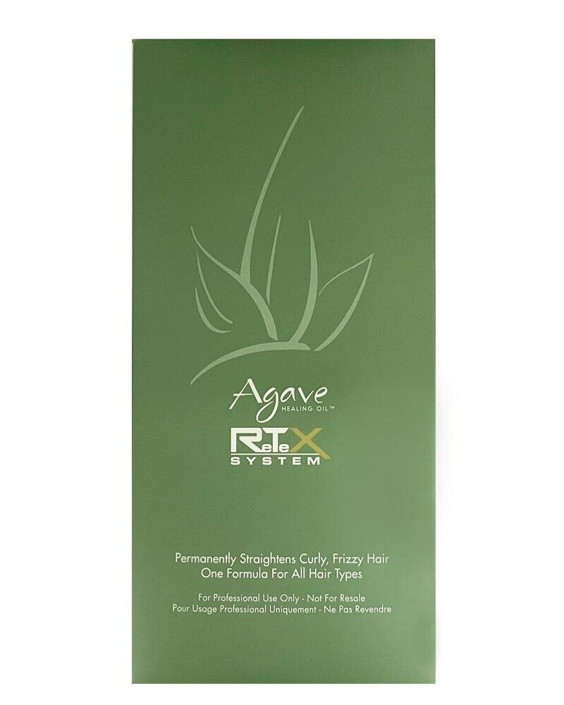 Agave Retex Hair Straightening Kit - Permanent Frizz Control & Shine