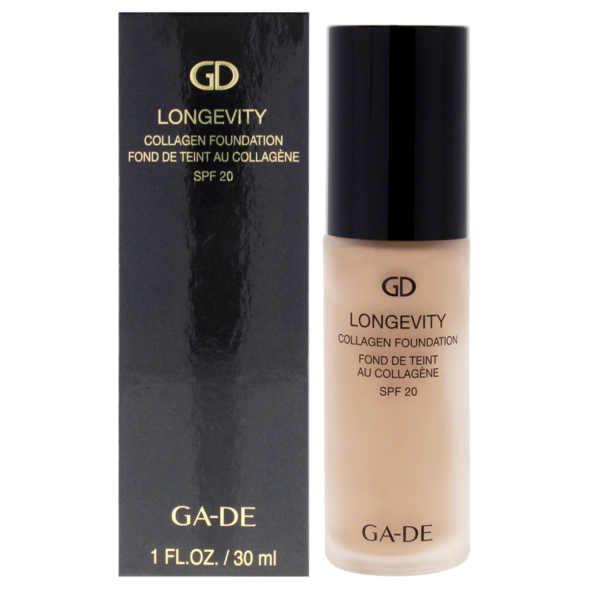 Collagen Foundation SPF 20 - Medium Coverage, Long-Wear, Hydrating for Women