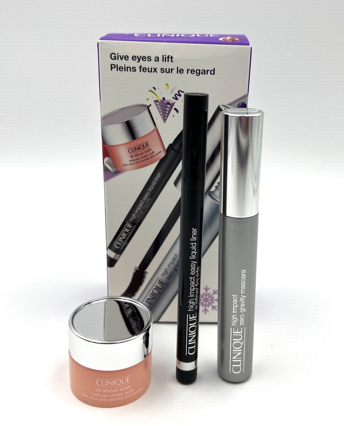 Clinique Eye Makeup Set with Mascara and Eyeliner – All About Eyes