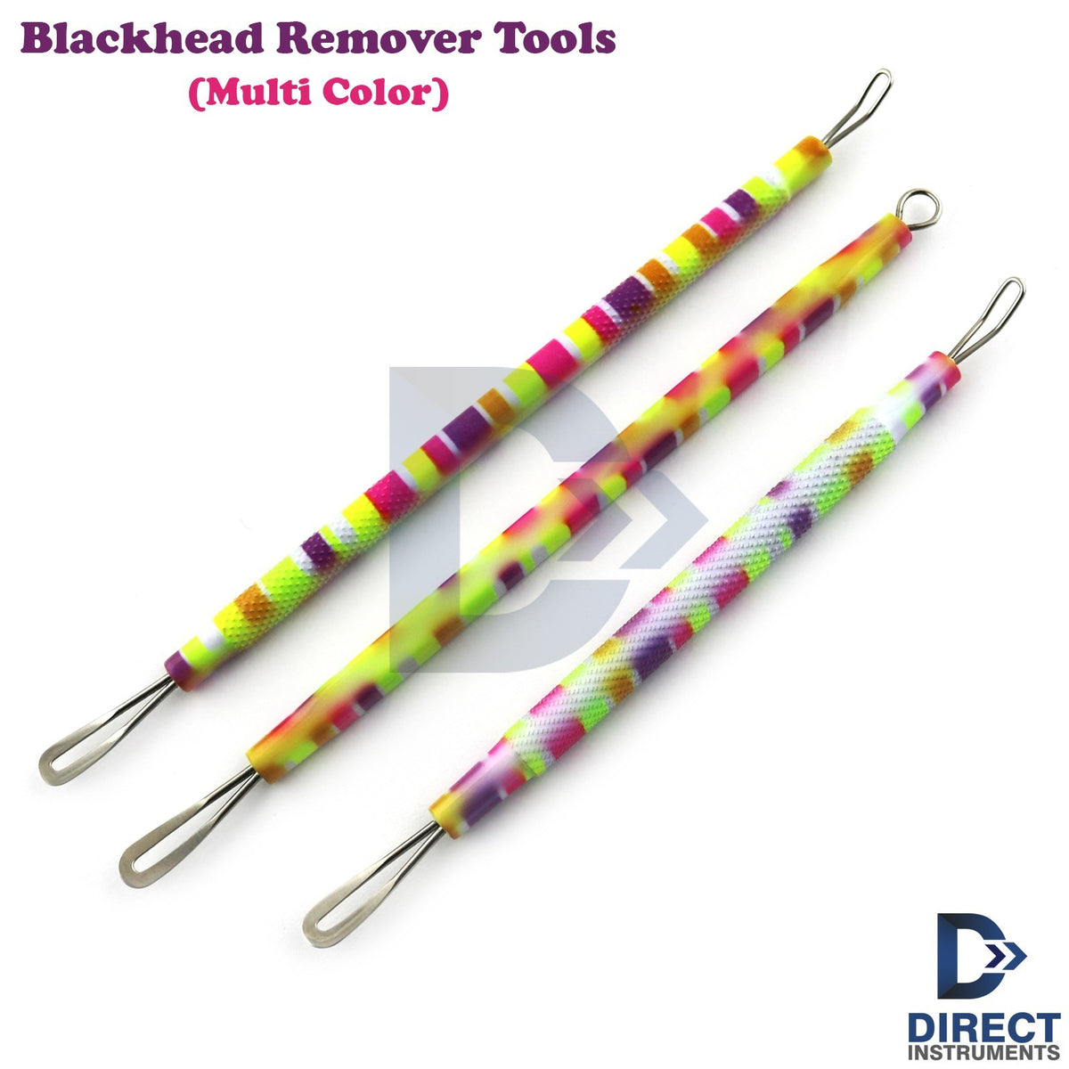 Multi Color Blackhead Remover Tools Pimple Extractors for Skin Care
