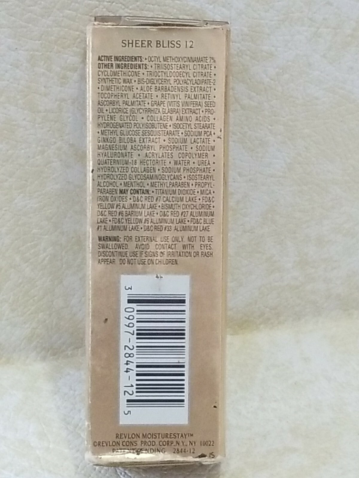 Revlon Moisturestay Protective Lip Tint Sheer Bliss SPF 25 - Hydrating, Long-Lasting