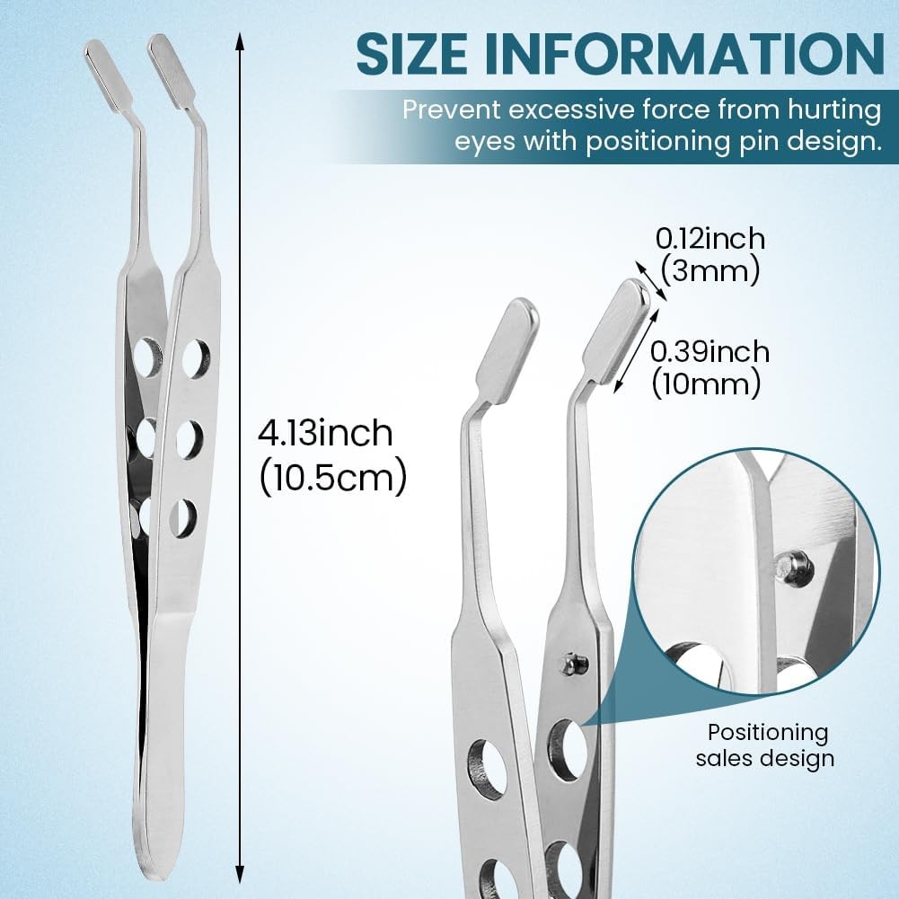 Stainless Steel Eyelid Massage Tool for Dry Eyes & Gland Expression