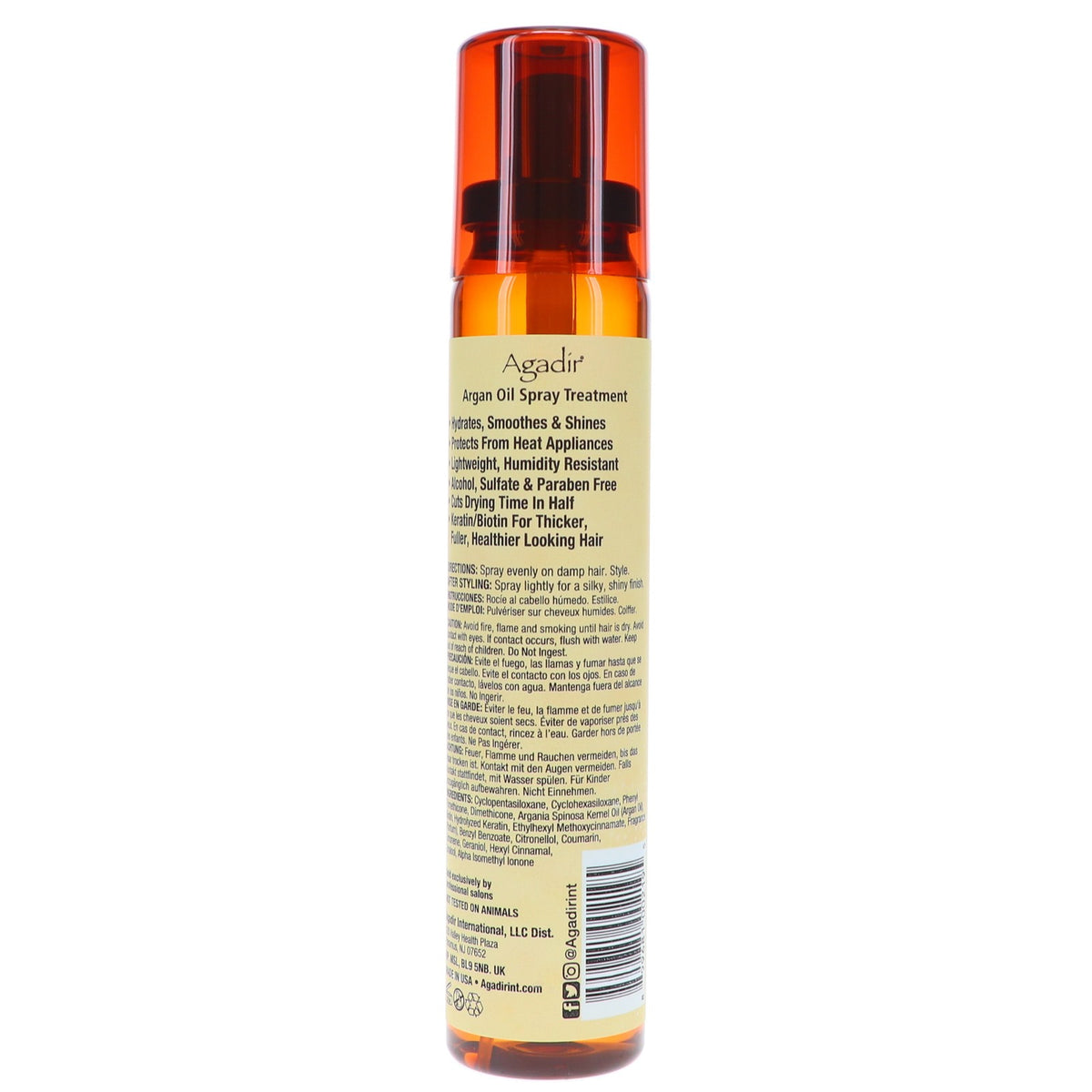 Argan Oil Hair Treatment Spray - Hydrating Shine & Frizz Control 5.1 oz