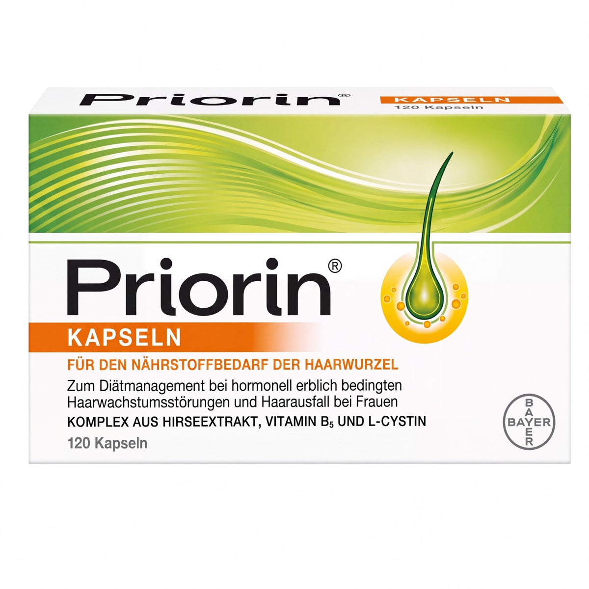 Hair Nutrition Support Capsules - 120 Count