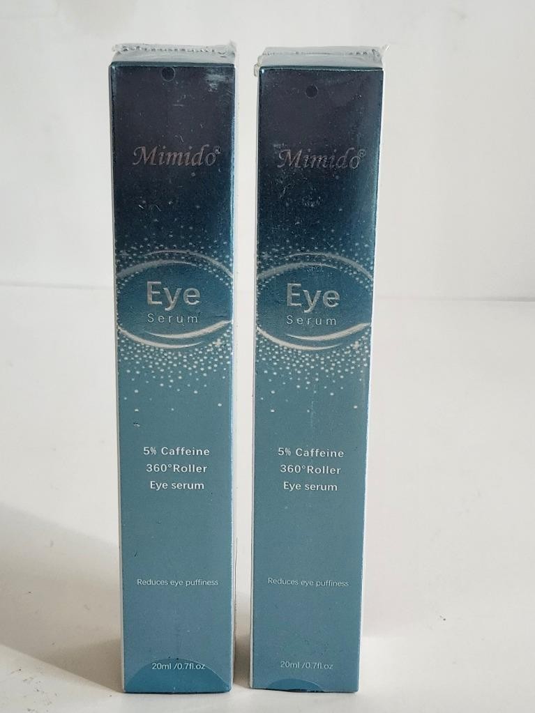 5% Caffeine Eye Serum with Cooling Roller - Anti-Aging Dark Circles Relief