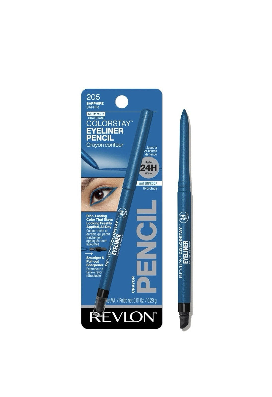 Revlon ColorStay EyeLiner Pencil - Multiple Shades for Precise Eye Makeup