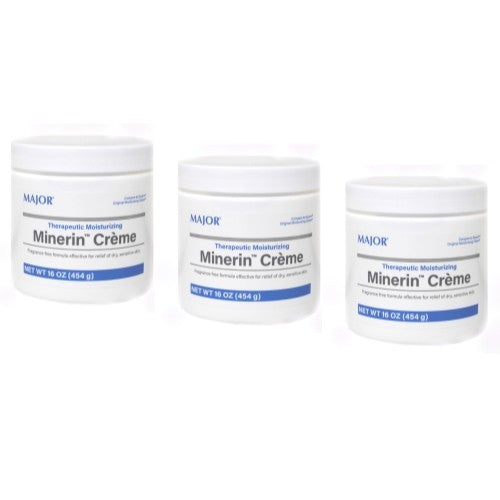 Mineral Cream 3 Pack, 16 Oz Each - Fragrance Free