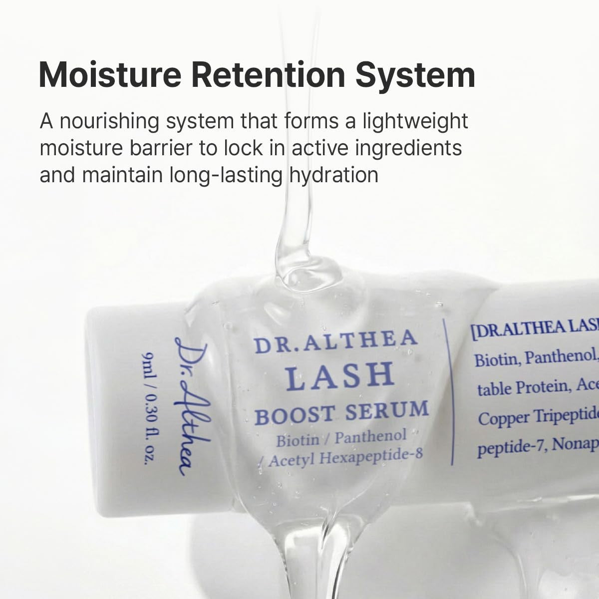 Moisturizing Lash Boost Serum for Fuller, Healthier Lashes - 0.30 Fl Oz