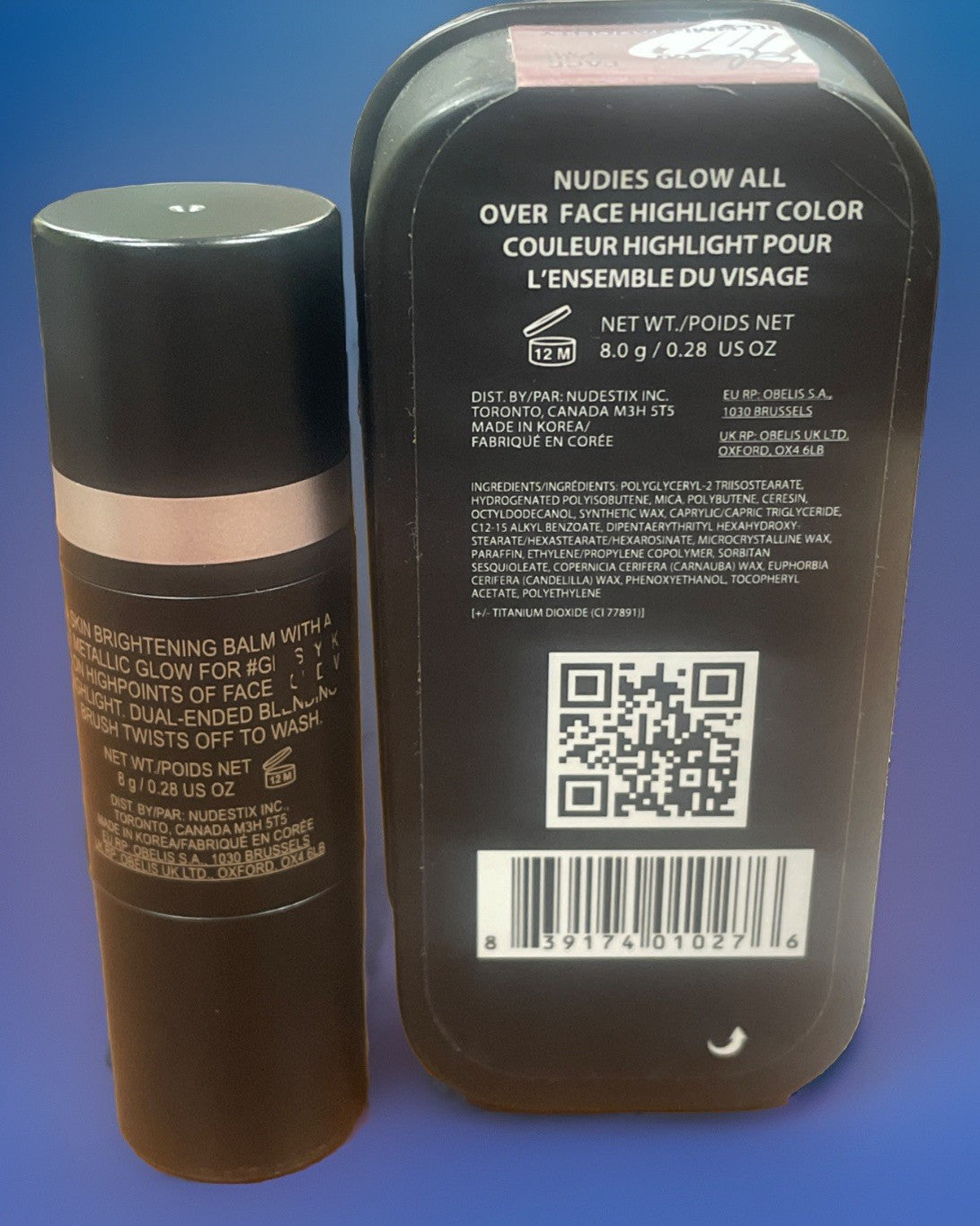 Nudestix Glow Face Highlighter - Illuminating Makeup Color, 0.28 Oz
