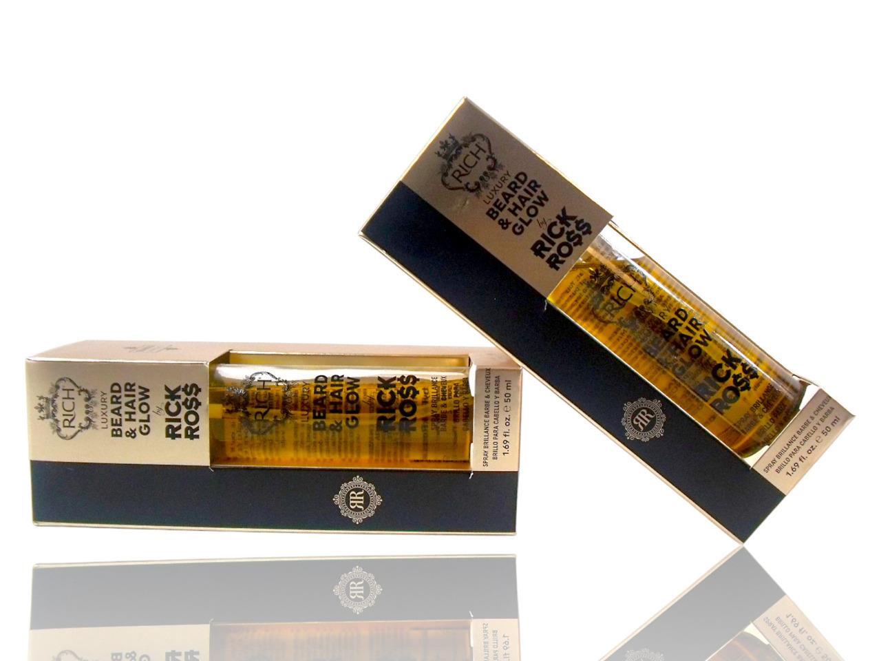 Beard & Hair Glow Spray 2-Pack - Nourishes, Styles, and Protects Hair and Beard