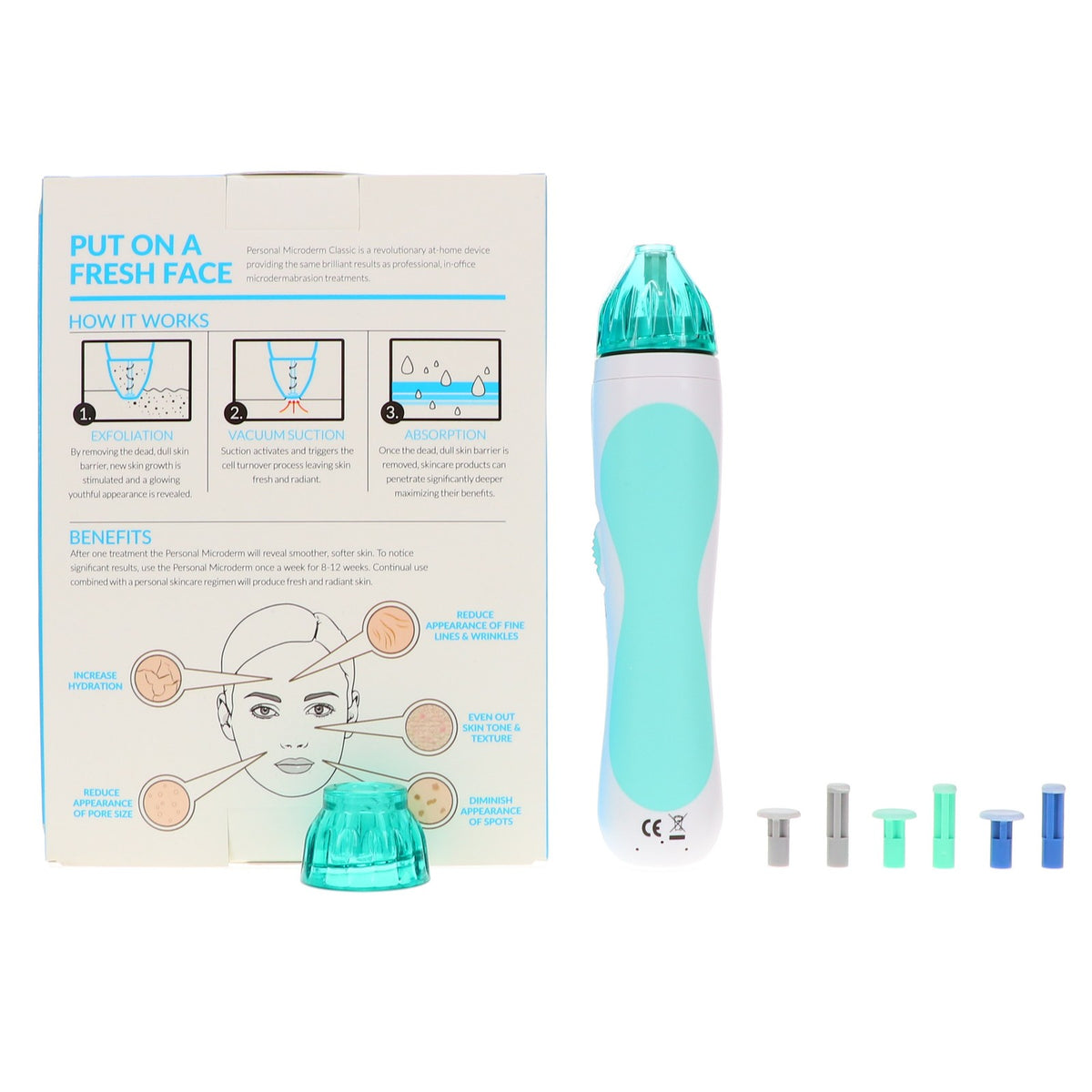 Microdermabrasion Device for Face & Body - Exfoliating Skin Care Tool