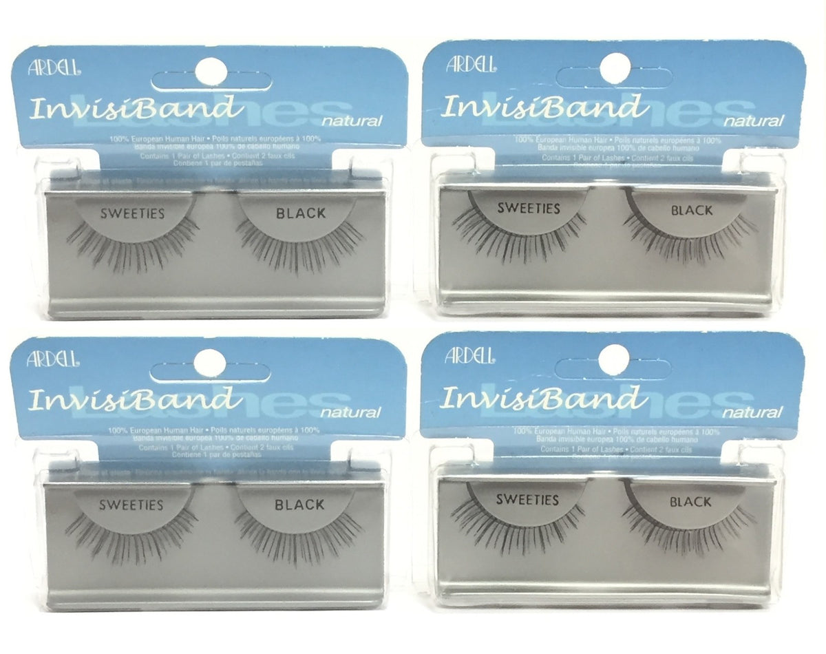 Ardell Natural Sweeties False Eyelashes Black 4 Pack