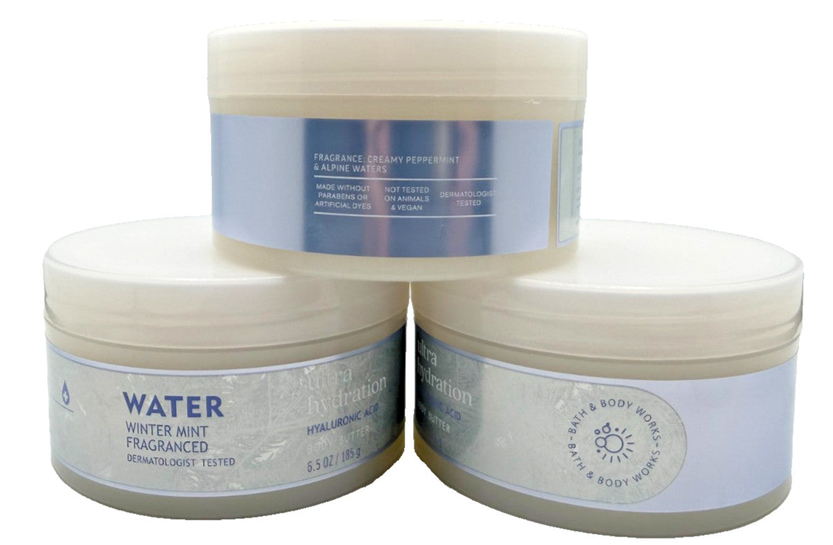 Ultra Hydration Body Butter - Winter Mint 6.5 oz (Set of 3)