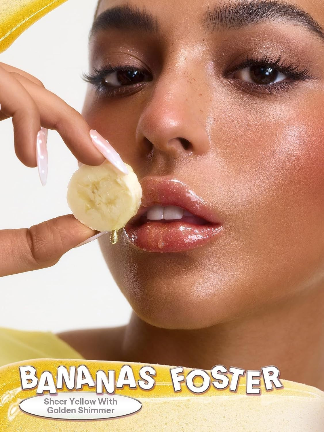 High Shine Transfer-Resistant Lip Gloss - Luxurious Bananas Foster