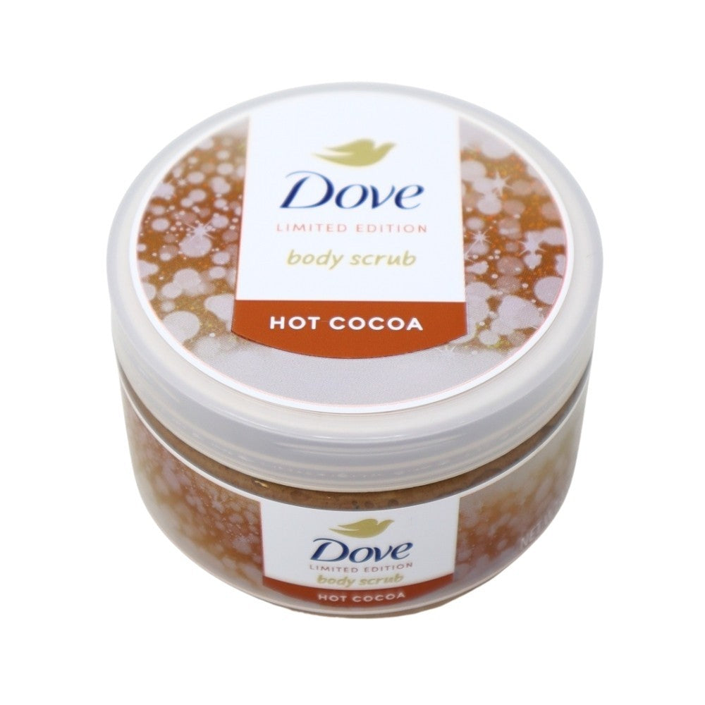 Pack of 3x Dove Limited Edition Body Scrub, Hot Cocoa, 3.5 oz ea.