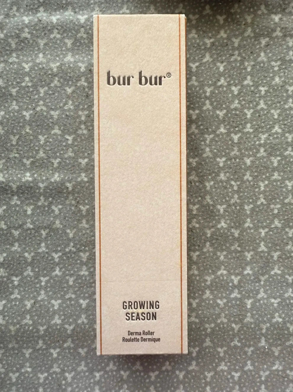 Derma Roller for Skin Rejuvenation - Bur Bur Growing Season Brand New