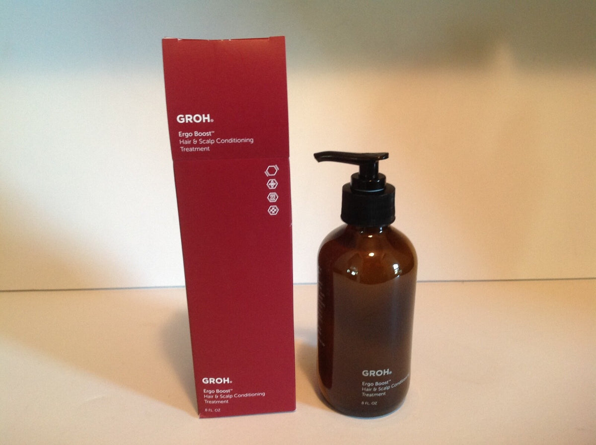 GROH Ergo Boost Hair and Scalp Conditioning Treatment 8 fl oz -