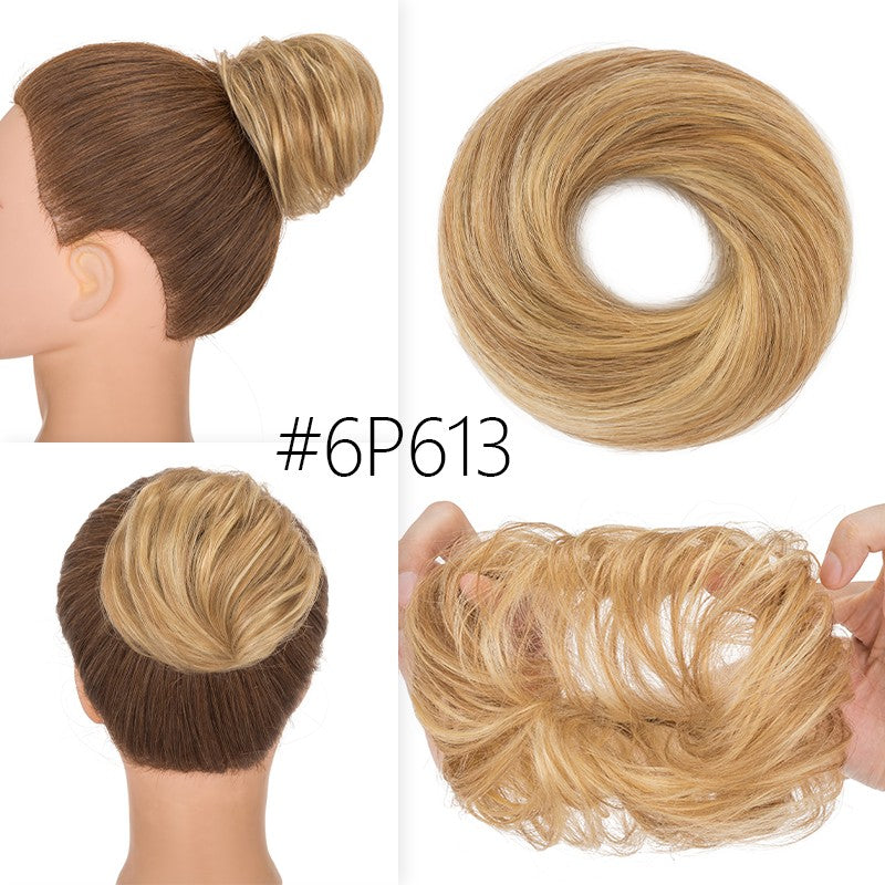Messy Bun Scrunchie Hair Extension Updo Chignon - Remy Human Hair