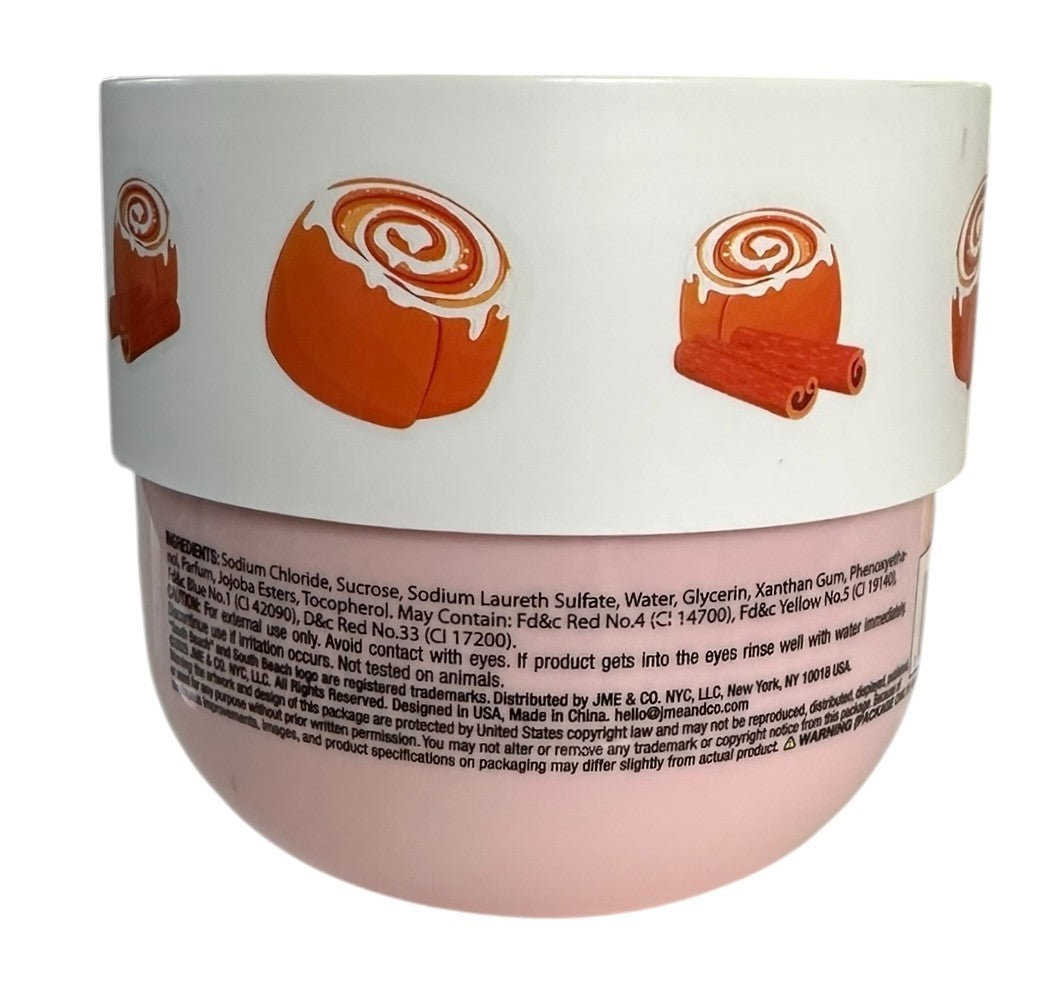 South Beach CINNAMON BUN Exfoliating Body Scrub - 25 oz