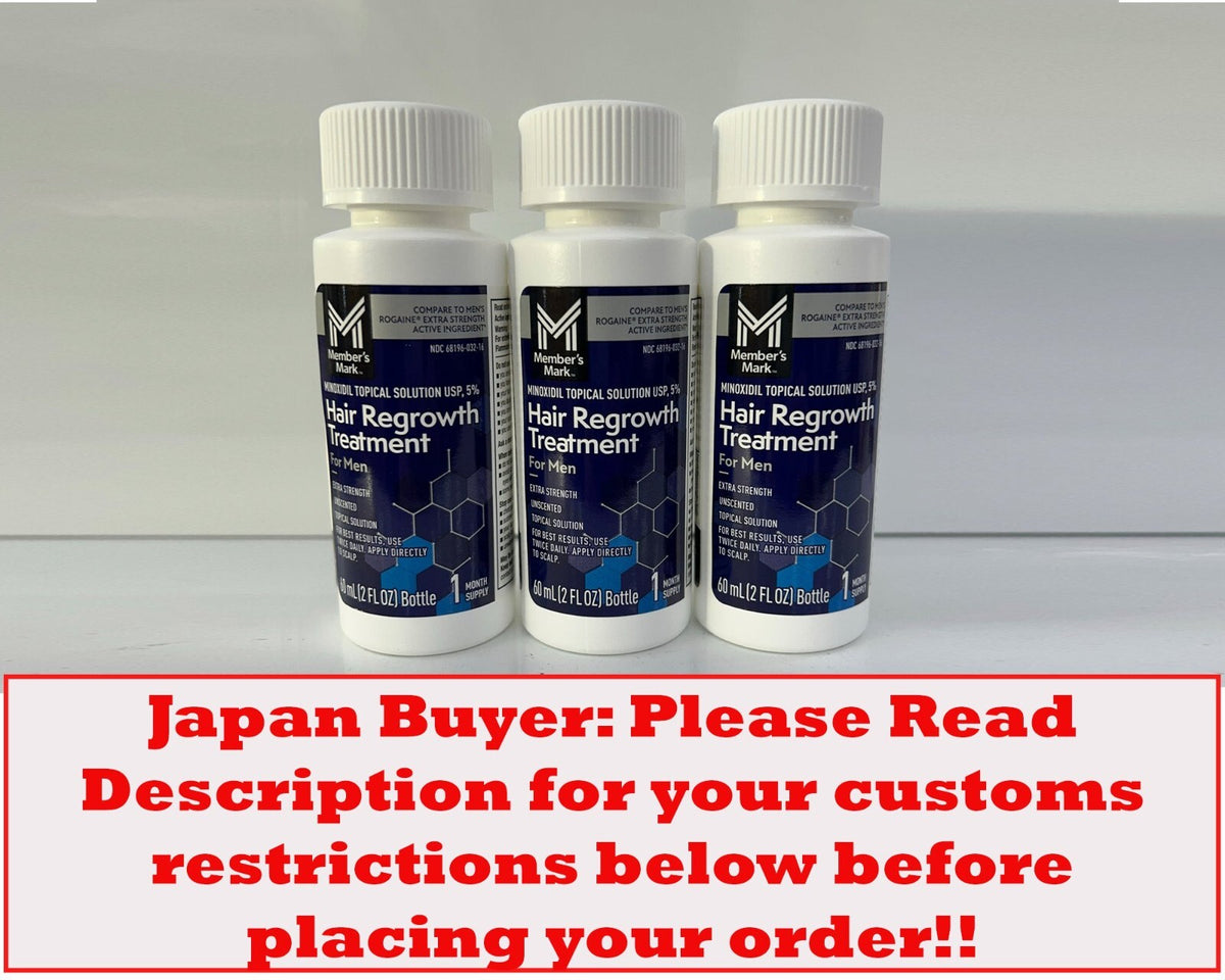Hair Regrowth Enhancer for Men - 2 fl oz, 3-Pack
