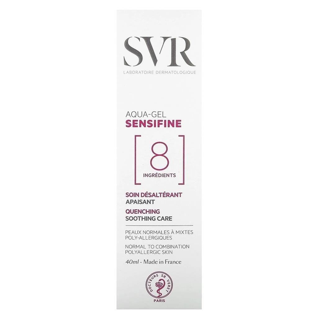 2 PACK SVR Sensifine Aqua-Gel 8 -normal to combo skin- 40ml / 1.4oz
