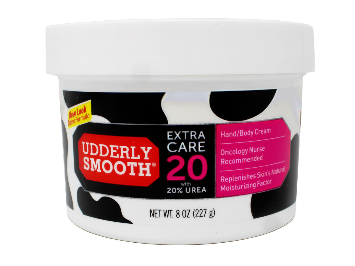 Udderly Smooth Extra Care Hand & Body Cream, 20% Urea, 8 oz
