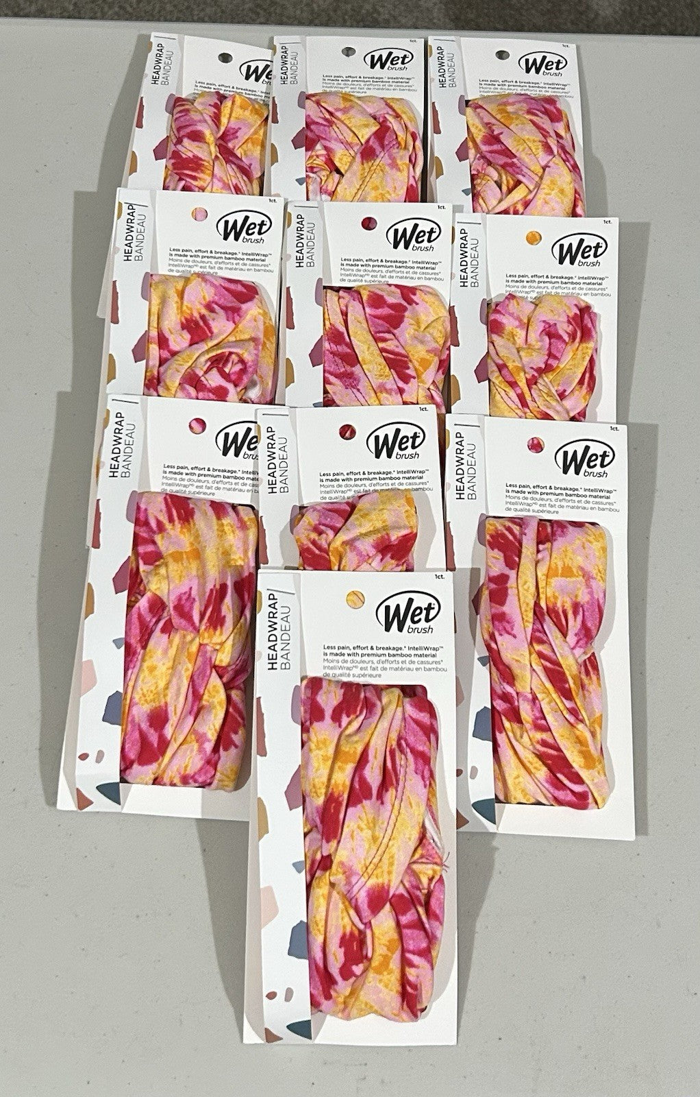 Lot of (10) Wet Brush Headwraps