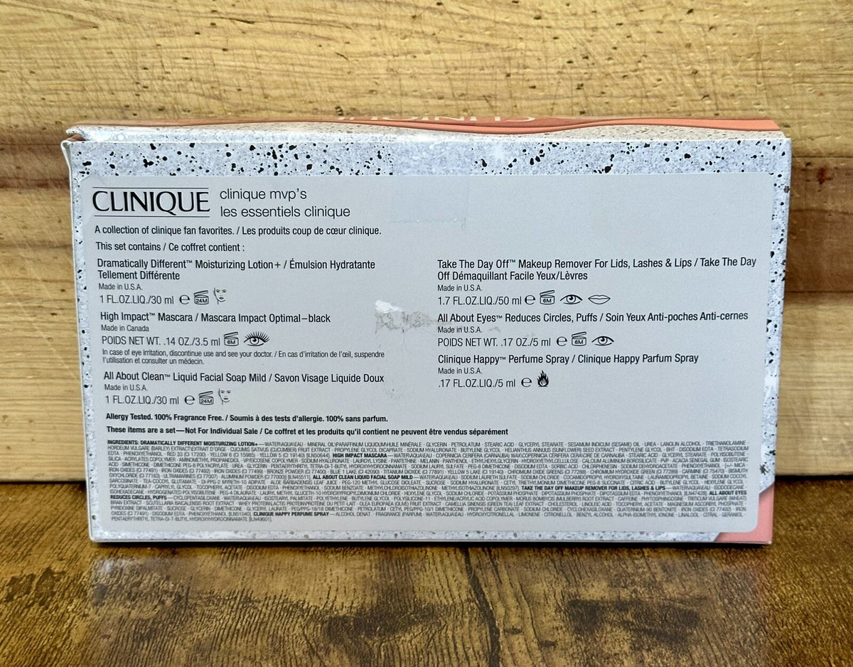 Clinique Mini Skincare and Makeup Set - Limited Edition, 6 Items