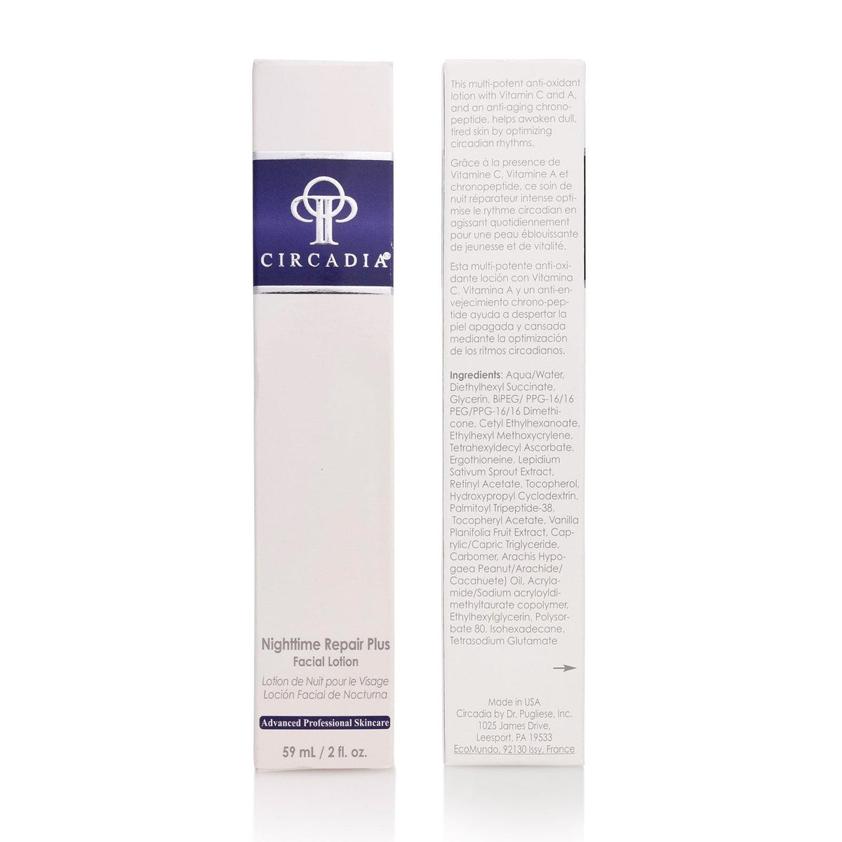 Nighttime Skin Repair Serum with Vitamin A & Peptides - 59ml