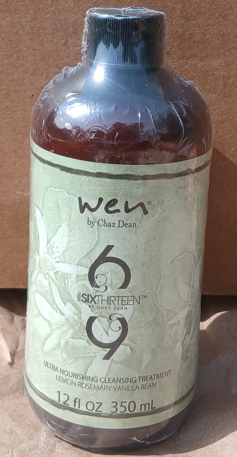 Wen 613 Ultra Cleansing Nourishing Hair Treatment Lemon Rosemary Vanilla 12 oz