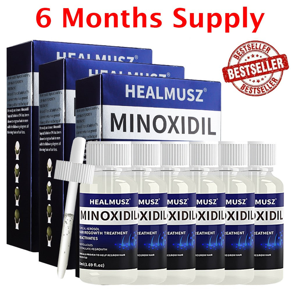 Minoxidil 5% Hair Regrowth Treatment - 50ml x 2 Topical Solution