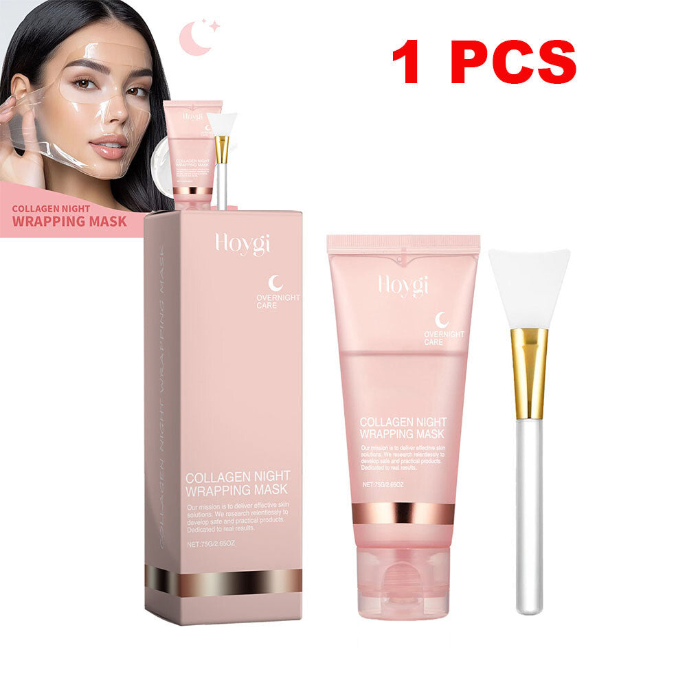 Collagen Night Wrapping Mask - Overnight Peel Off Facial Mask