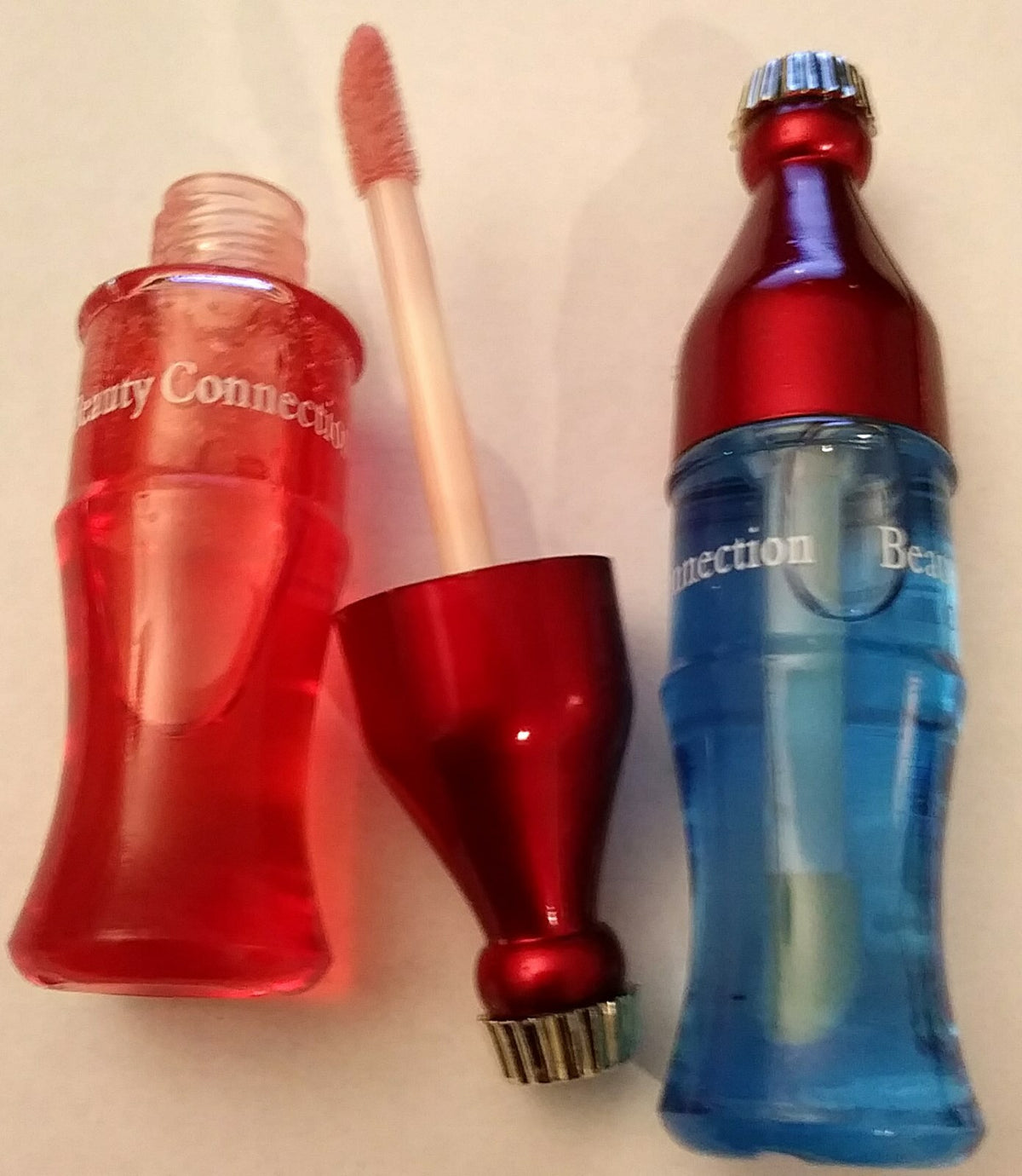 Fruit Flavor Lip Gloss Set - Cola Bottle Shape, Assorted Flavors, 3.5" Long
