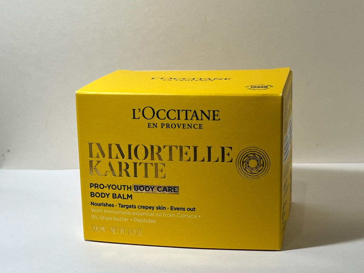 L'Occitane Immortelle Karite Pro Youth Body Care Balm ~ 200mL / 6.9