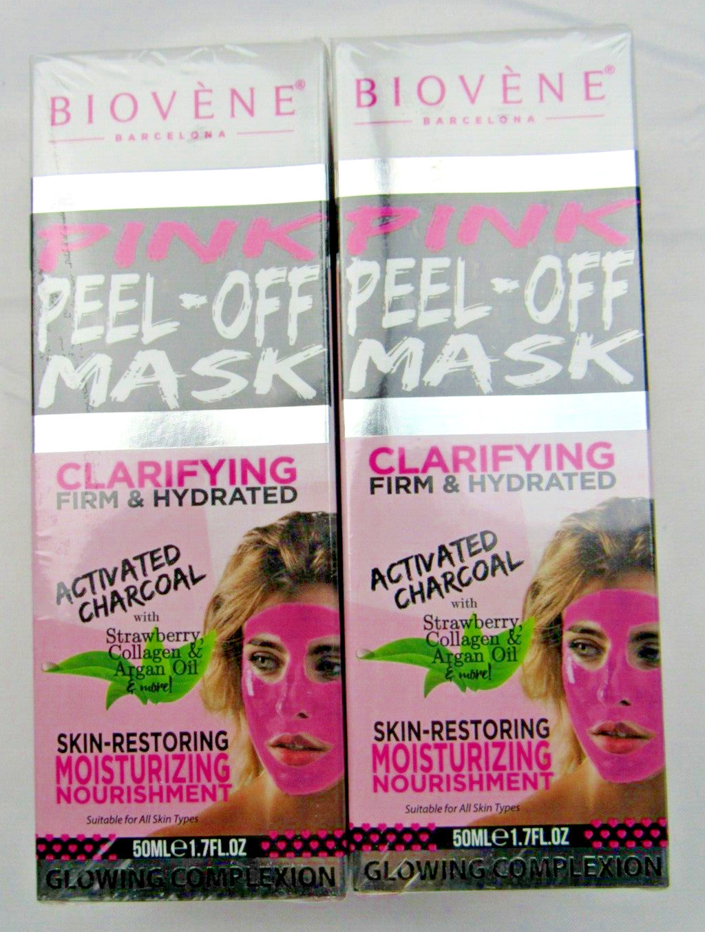 Pink Peel-Off Charcoal Mask 1.7 fl. oz. - 2 Pack