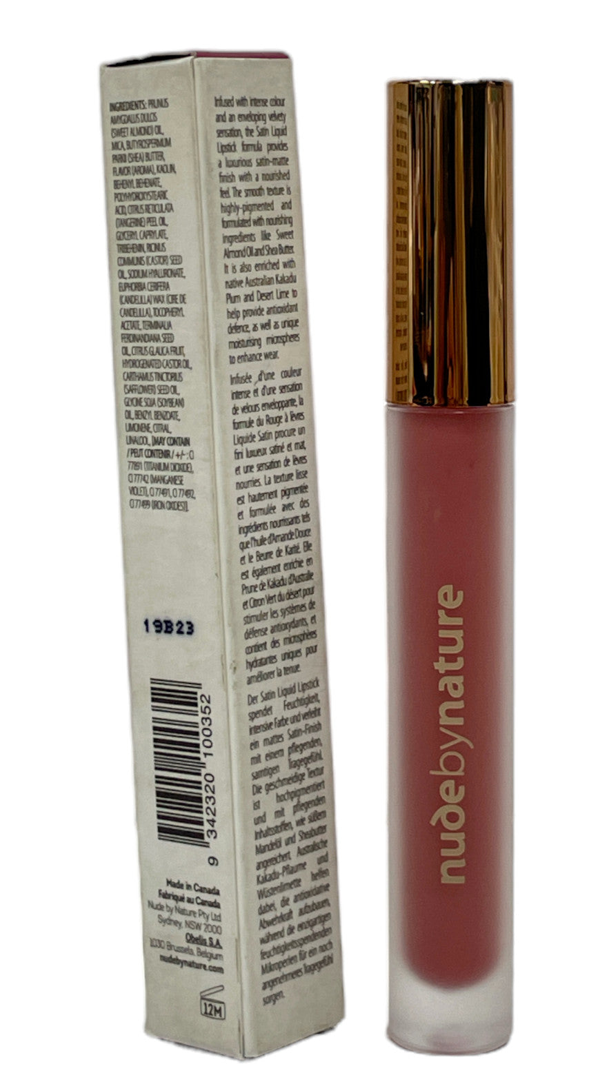 Liquid Lipstick Set - Satin Finish Nude & Natural Shades, 3.75ml