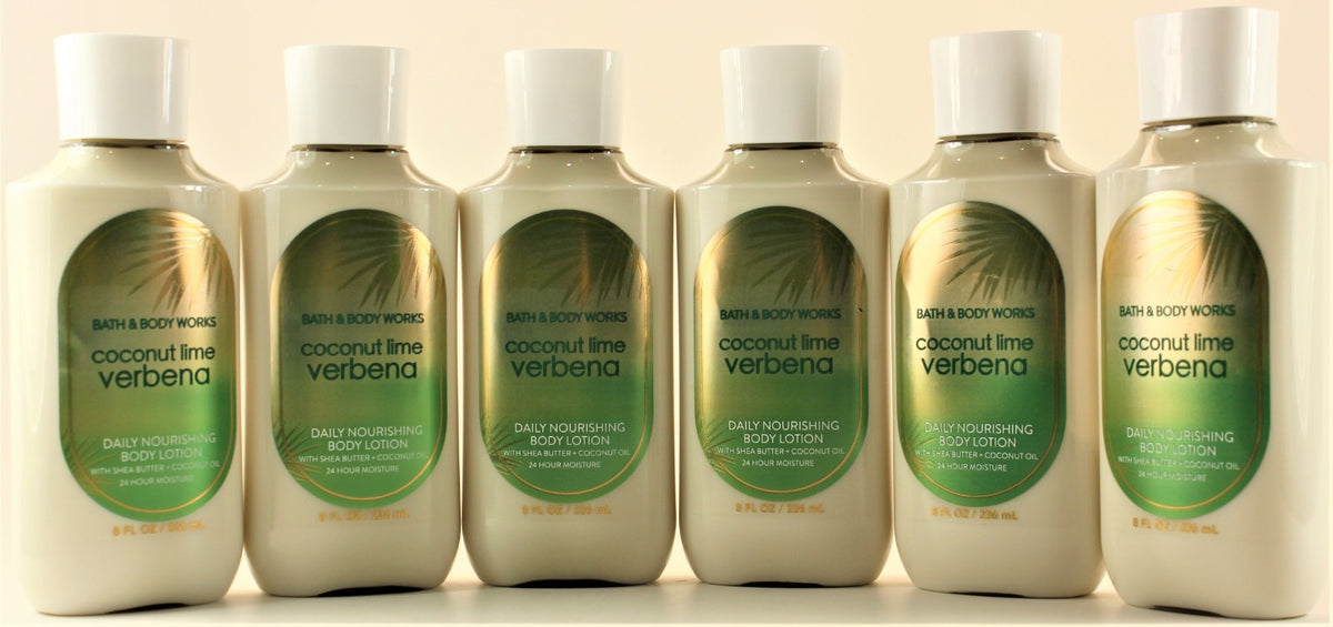 Coconut Lime Verbena Body Lotion 8oz (Pack of 6)